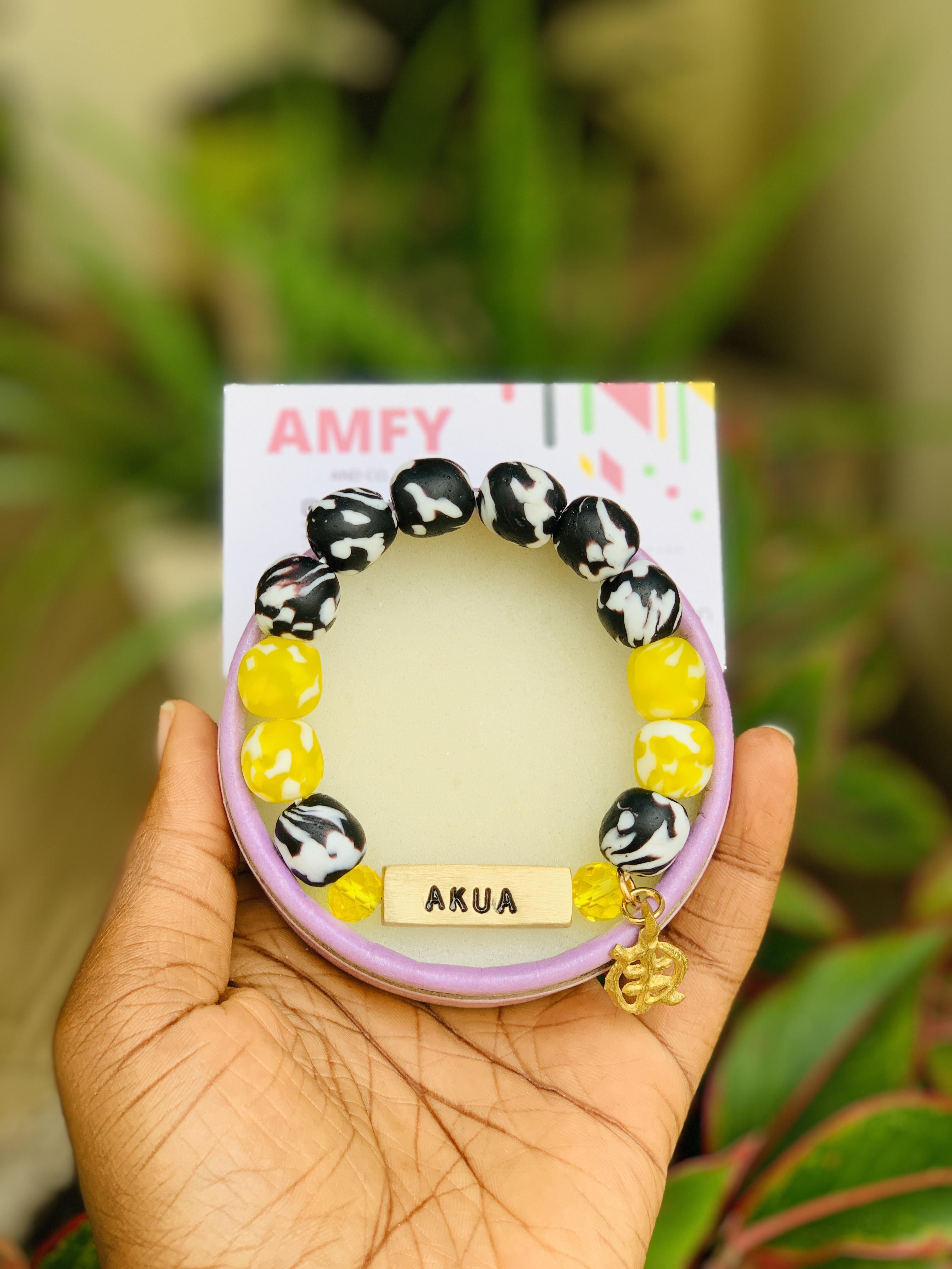 AMFY Biggie statement bracelet