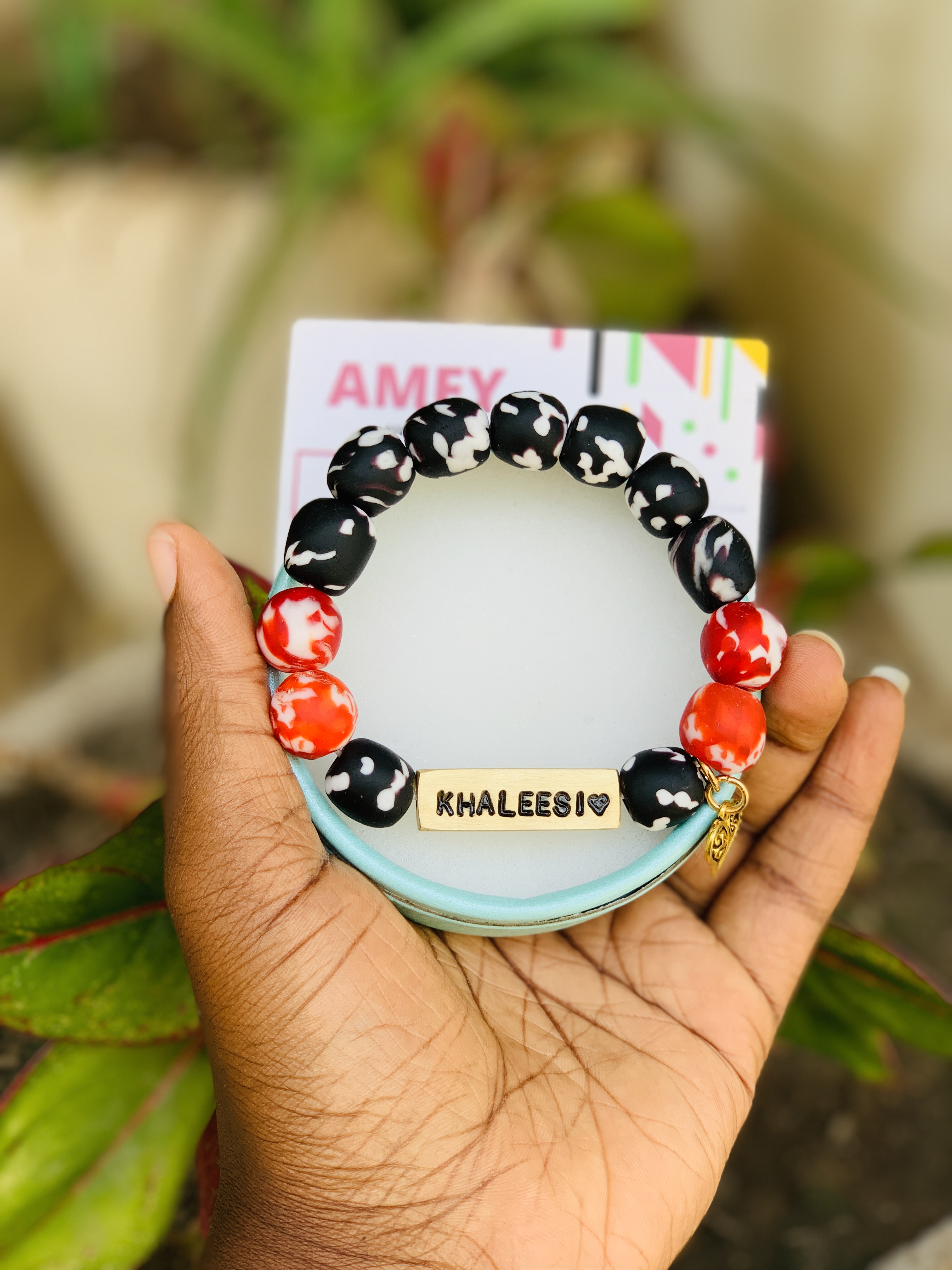AMFY Biggie statement bracelet