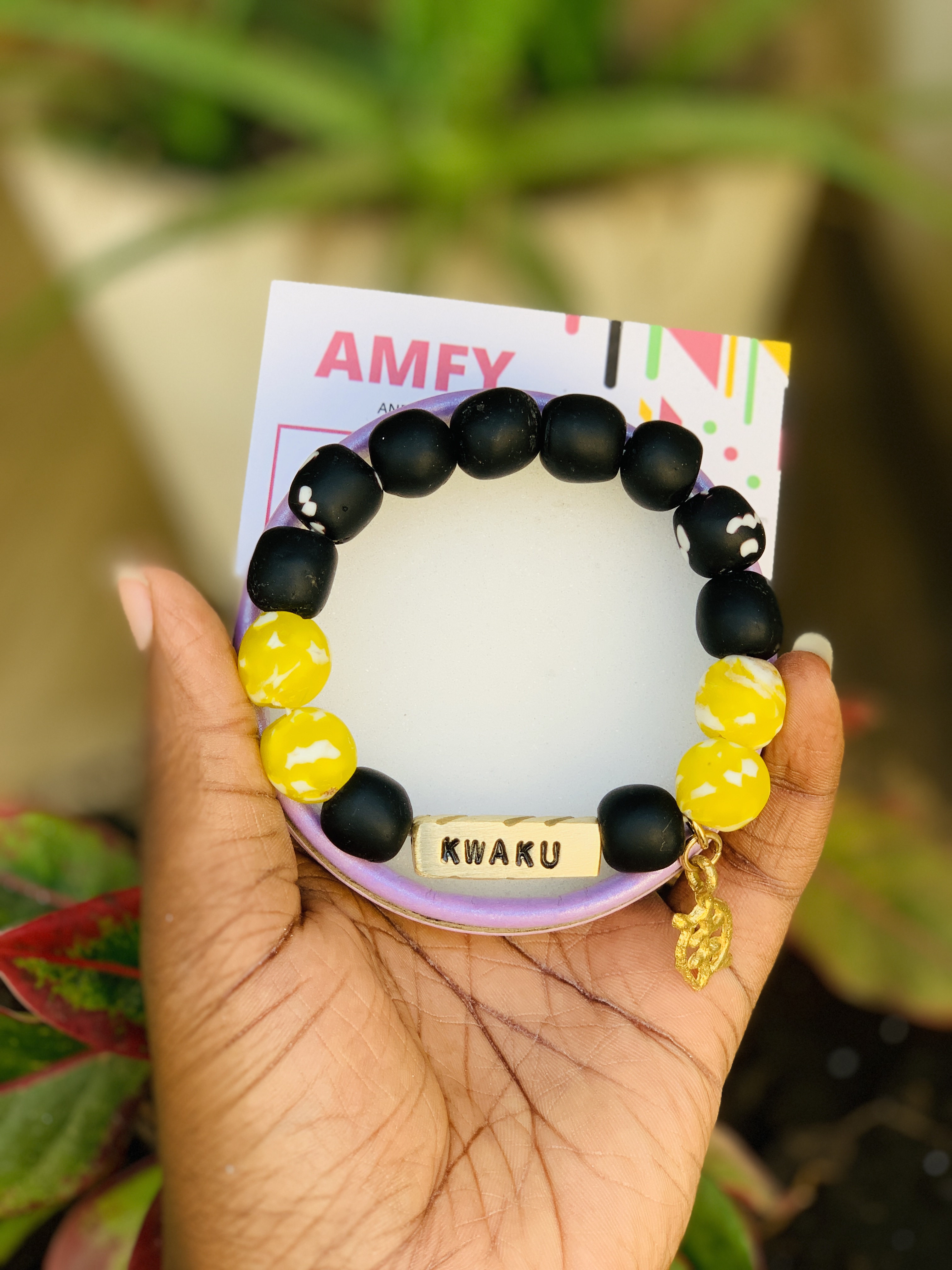 AMFY Biggie statement bracelet