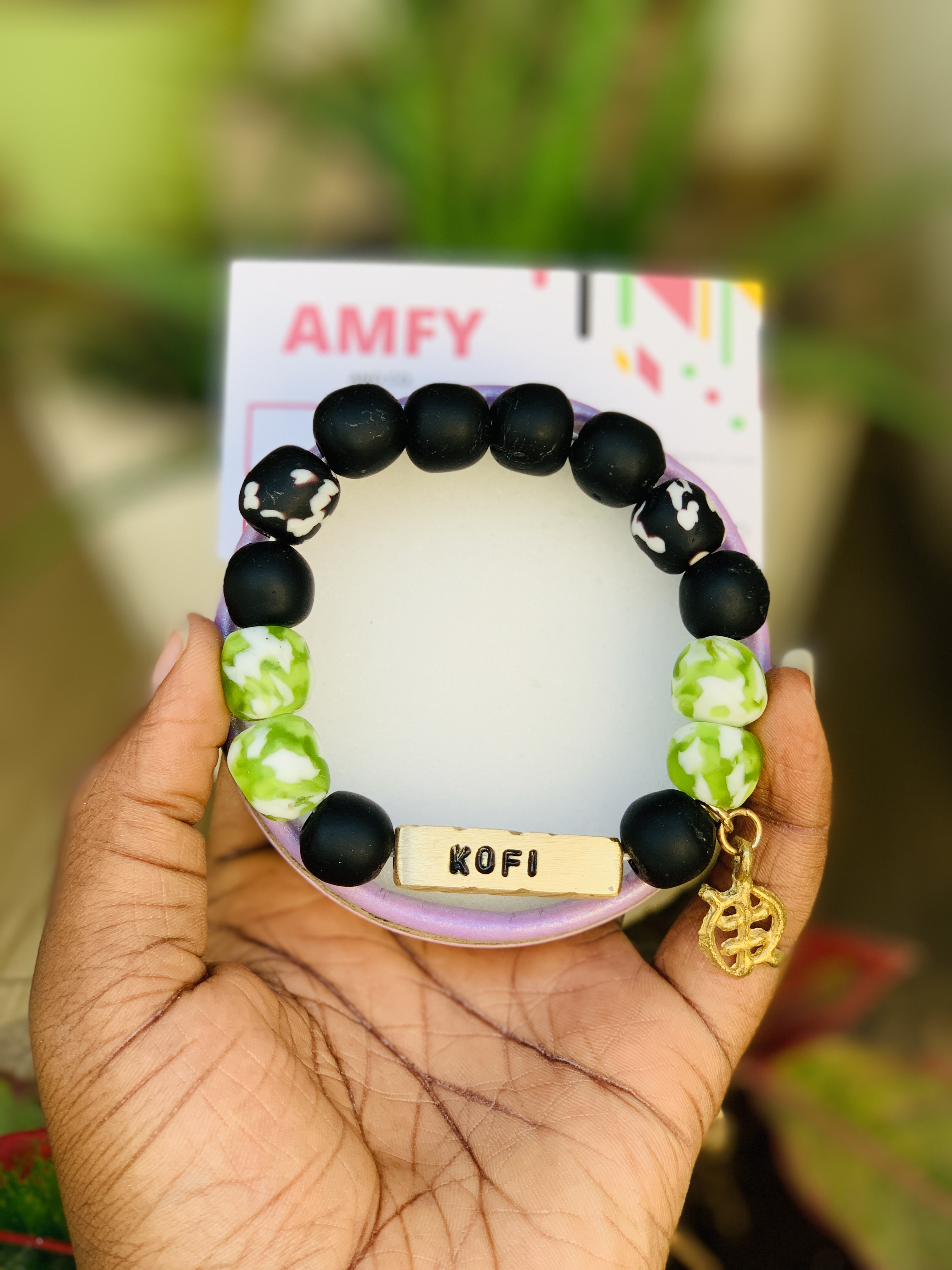 AMFY Biggie statement bracelet