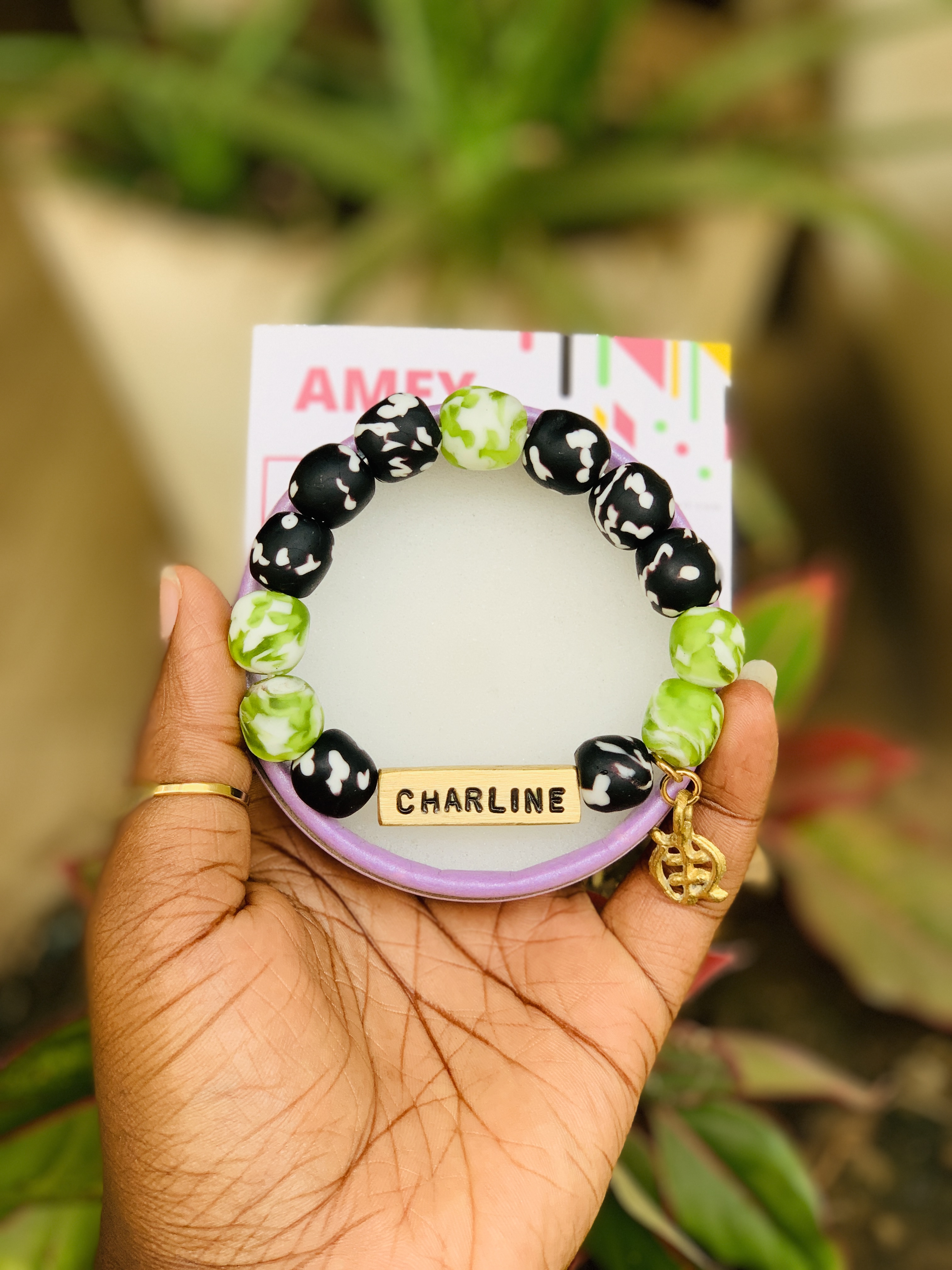 AMFY Biggie statement bracelet
