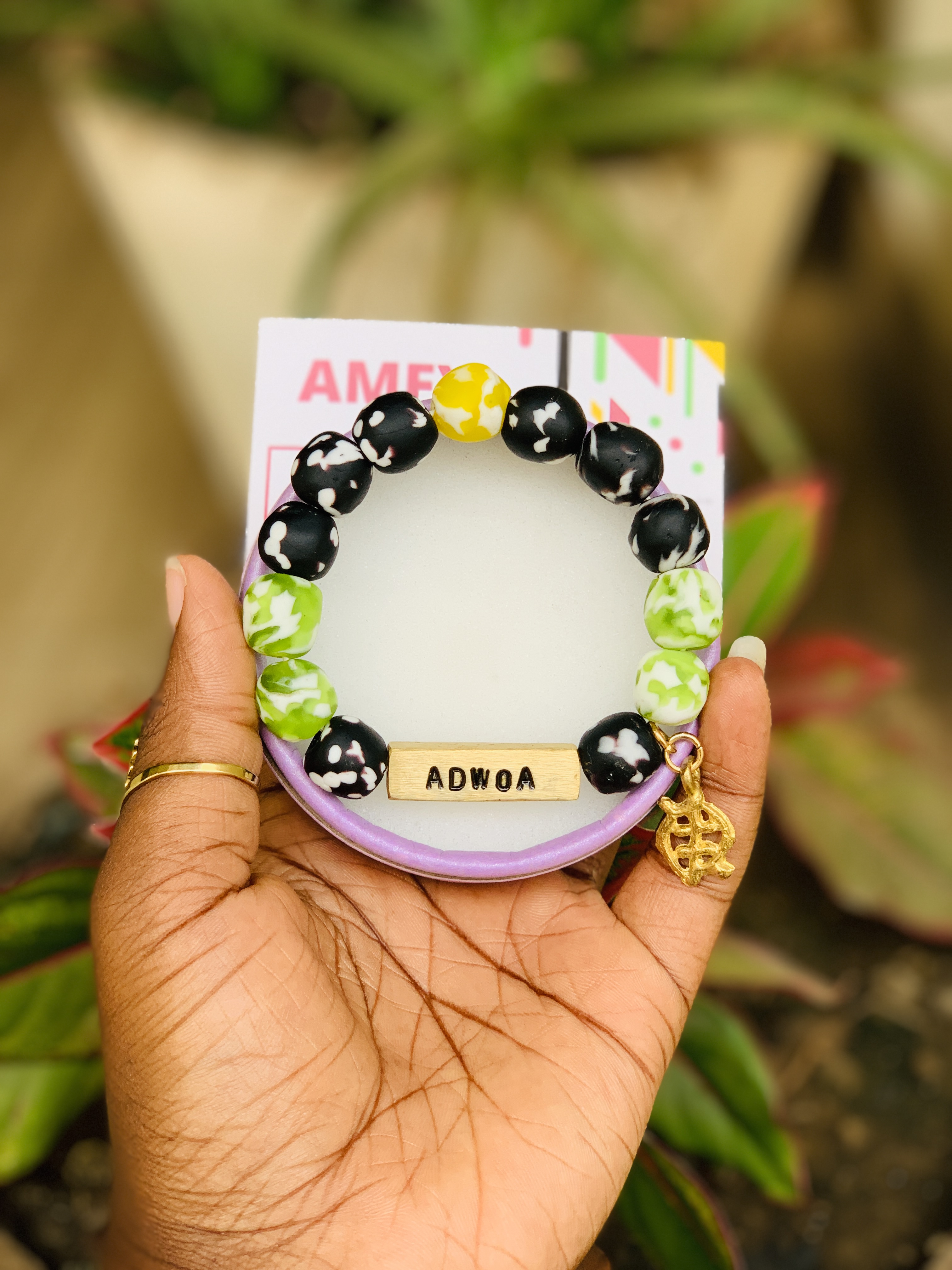 AMFY Biggie statement bracelet