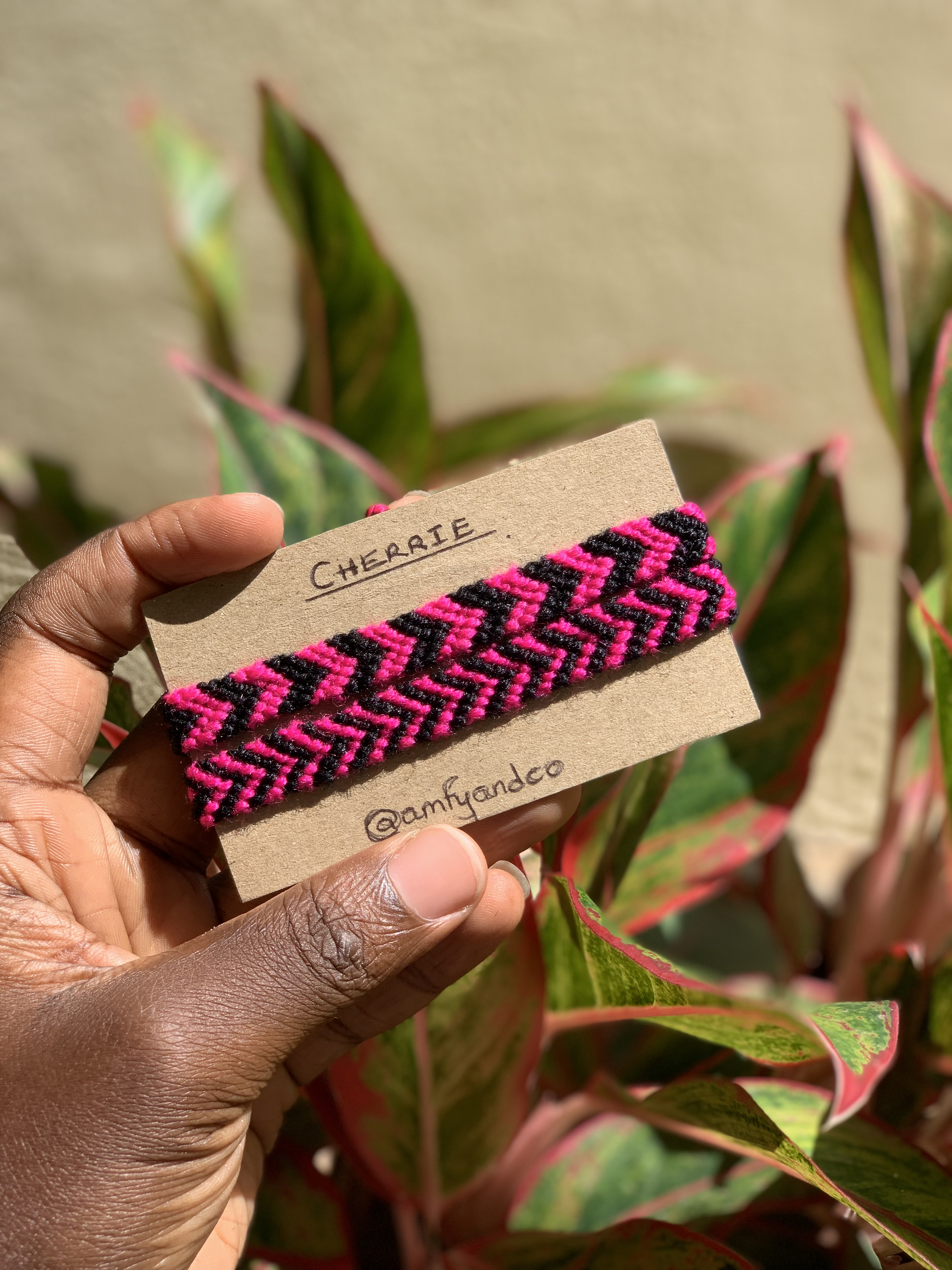 AMFY Crochet bracelet