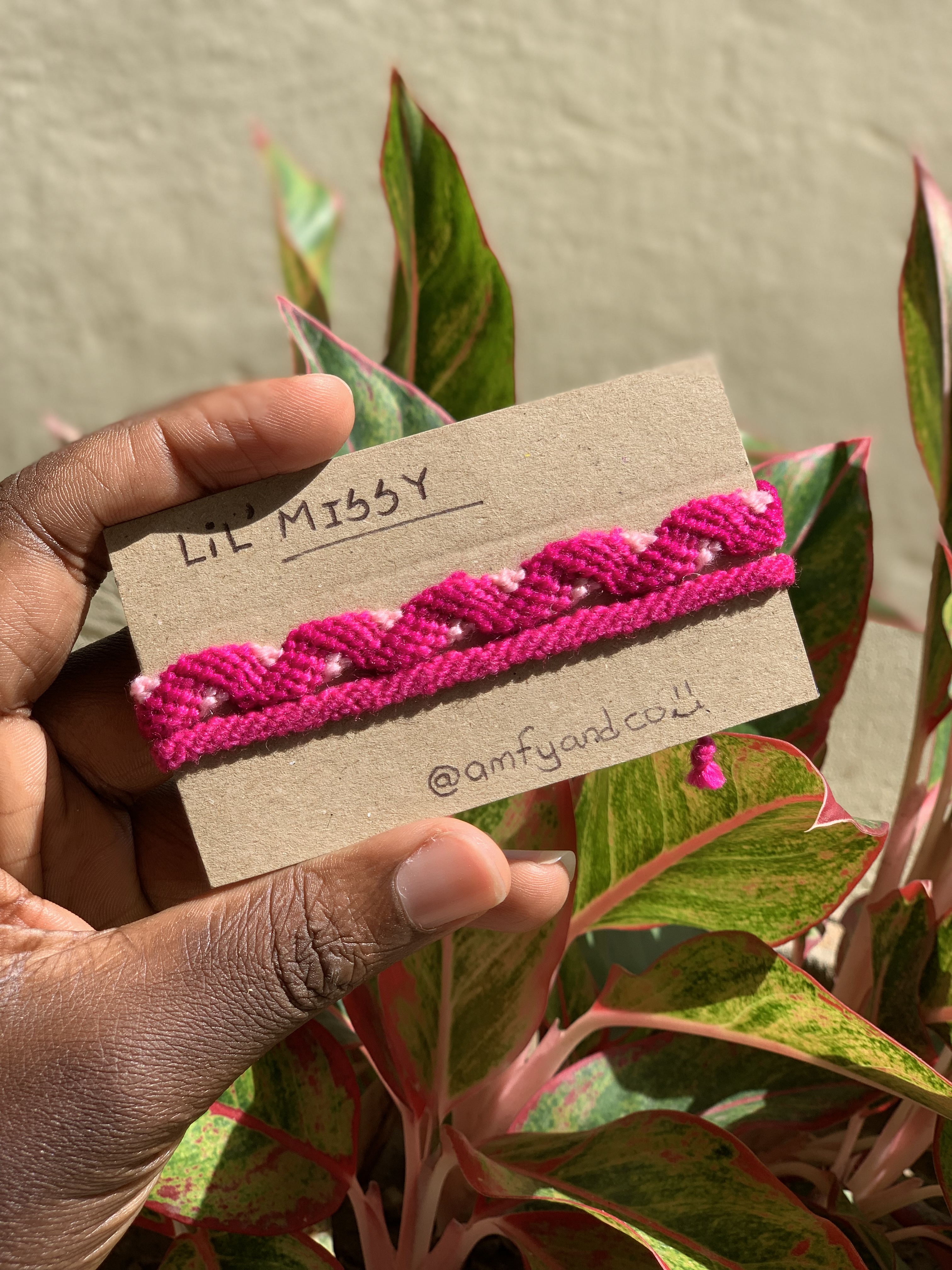 AMFY Crochet bracelet