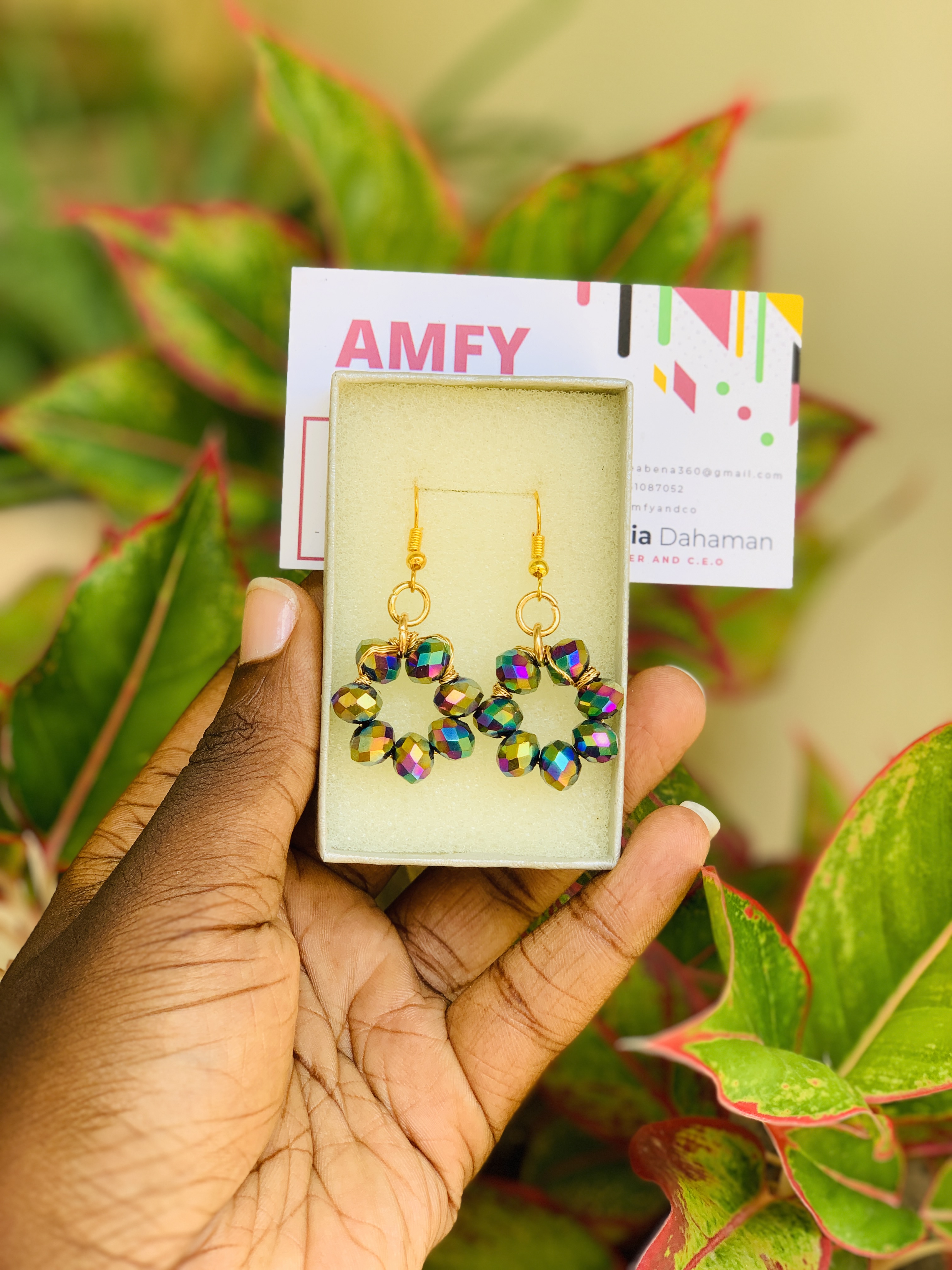AMFY handcrafted earrings