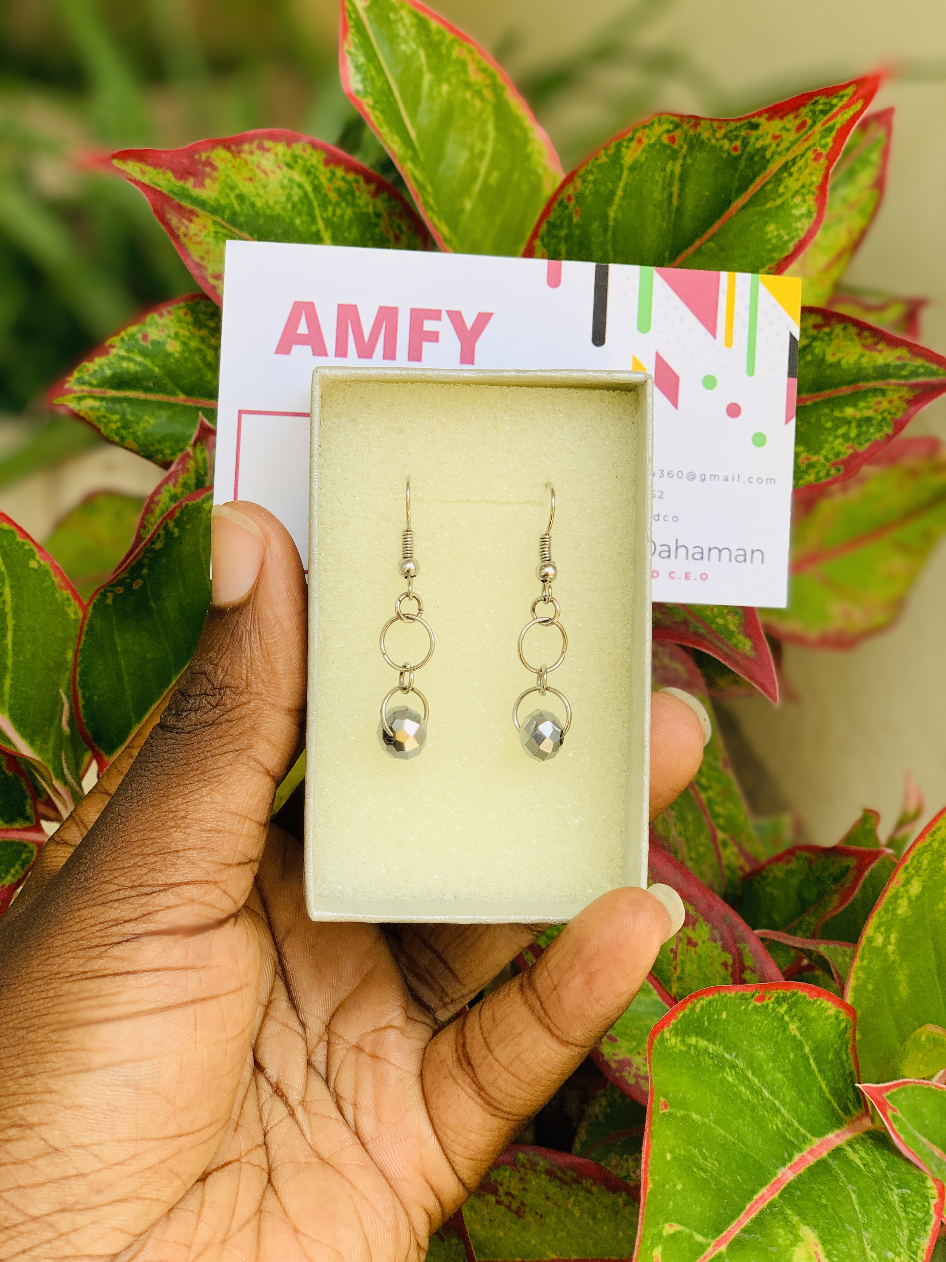 AMFY handcrafted earrings