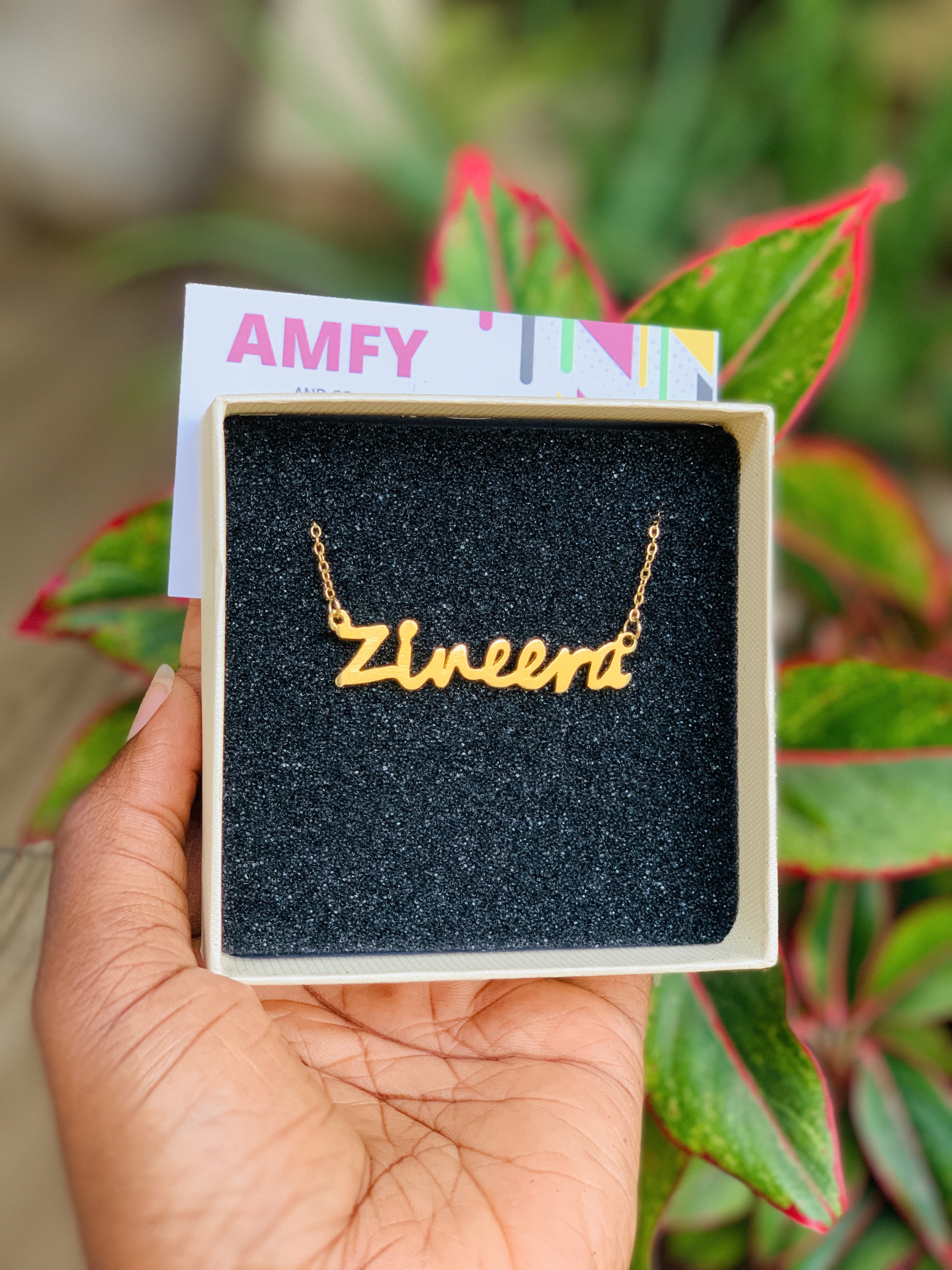 AMFY handcrafted necklace